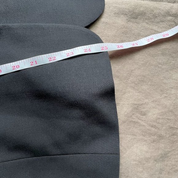 Talbots Lined Wool Stretch Fabric Black Blazer 8 Career Office Business - Picture 9 of 9